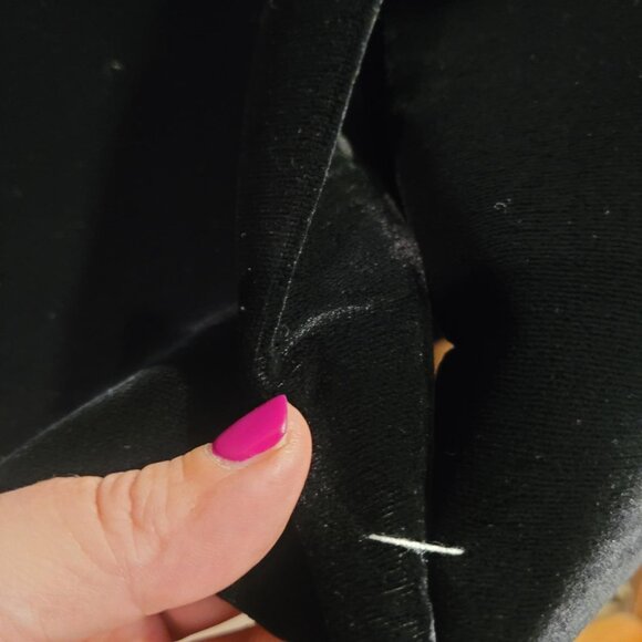 J. CREW SZ 10 Black Velvet Lined Blazer NEW without tags - Picture 5 of 5